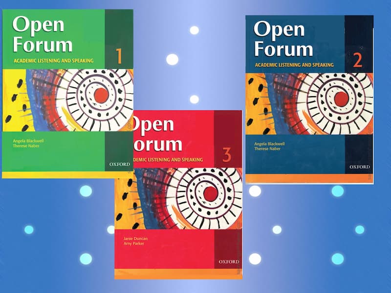 Bộ sách Oxford Open Forum luyện nghe 3 cấp độ Full Audio + PDF